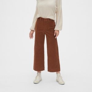 High Rise Wide Leg Cropped—NWT